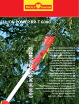 WOLF-Garten LI-ION POWER RR-T 6000 Le manuel du propriétaire