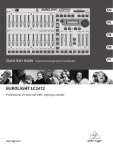 Behringer EUROLIGHT LC2412 Guide de démarrage rapide