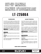Suzuki LT-Z250K4 Setup Manual