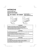 Hitachi NR 1890DR Manuel utilisateur
