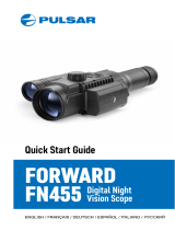 Pulsar FORWARD FN455 Guide de démarrage rapide