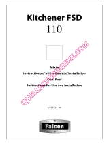 Falcon KCH110DFBLCEU Instructions for Use and Installation