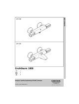 GROHE Grohtherm 1000 34 438 Guide de démarrage rapide