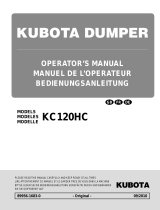 Kubota KC120HC Manuel utilisateur