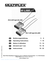 MULTIPLEX RX-7-DR light M-LINK Operating Instructions Manual