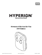 Wren HYPERION HYP-FOB4-A Guide d'installation