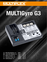 MULTIPLEX Multigyro G3 Le manuel du propriétaire