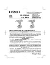 Hitachi Koki DV 18DBFL2 Manuel utilisateur