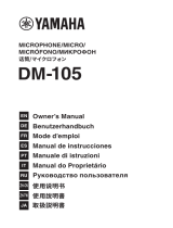 Yamaha DM-105 Le manuel du propriétaire