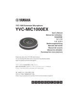 Yamaha YVC-MIC1000EX Manuel utilisateur