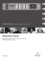 Behringer EUROLIGHT LD6230 Guide de démarrage rapide