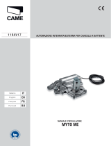 CAME MYTO ME Guide d'installation