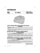 Hitachi UC 10SL2 Safety Instructions And Instruction Manual