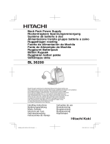 Hitachi BL 36200 Le manuel du propriétaire