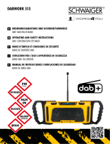 Schwaiger DABWORK 513 Operation And Safety Instructions