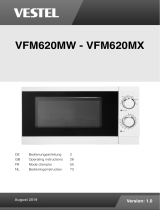 VESTEL VFM620MX Operating Instructions Manual