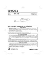 Hitachi GP 2S2 Manuel utilisateur