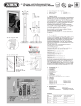 Abus FOS 550 Installation And Operation Instructions Manual