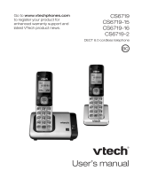 VTech CS6729-5 Manuel utilisateur