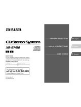 Aiwa XR-EM50 Operating Instructions Manual