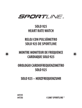 Sportline SOLO 925 Manuel utilisateur