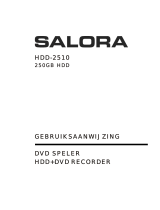 Salora HDD-2510 Manuel utilisateur