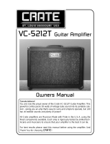 Crate VC-5212T Manuel utilisateur