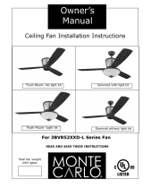 Monte Carlo Fan Company 3BvR52XXd-L Series Le manuel du propriétaire