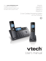 VTech DS6251-2 Manuel utilisateur