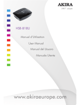 akira HSB-B18U Manuel utilisateur