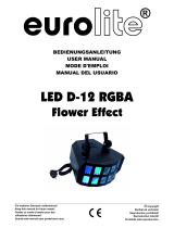 EuroLite LED D-12 RGBA Manuel utilisateur