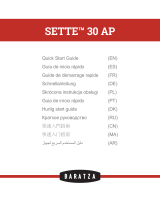 Baratza SETTE 30 AP Guide de démarrage rapide