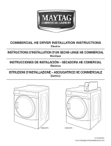 Maytag MDE25PDAGW0 Installation Instructions Manual