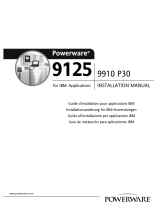 Powerware 9125 Guide d'installation