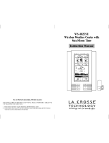 La Crosse Technology WS-8025SU Manuel utilisateur