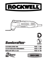 Rockwell Sonicrafter RK5139K Manuel utilisateur