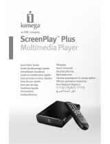 Iomega 34434, ScreenPlay Plus HD Media Player Le manuel du propriétaire