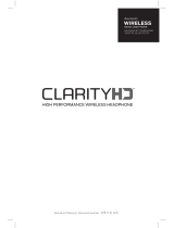 Monster Clarity HD Series Manuel utilisateur