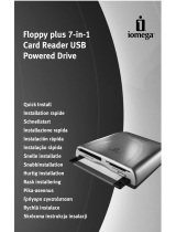 Iomega FLOPPY PLUS 7-IN-1 CARD READER USB POWERED DRIVE Manuel utilisateur
