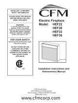 CFM HEF36 Manuel utilisateur