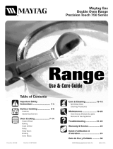 Maytag MGR6751BDB - 30" Gas Double Oven Range Manuel utilisateur