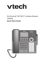 VTech VSP608 Guide de démarrage rapide