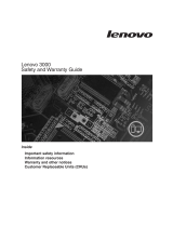 Lenovo 3000 Manuel utilisateur