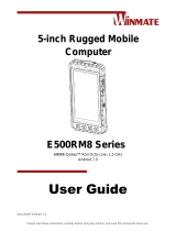Winmate E500RM8 Series Manuel utilisateur