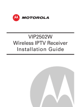 Motorola VIP2502W Guide d'installation