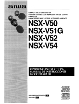 Aiwa NSX-V54 Le manuel du propriétaire