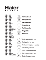 Haier HR-146V Manuel utilisateur
