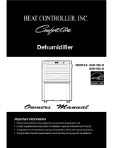 Heat Controller Comfort-Aire BHD-651-D Le manuel du propriétaire