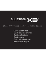 BlueTrek X3 Guide de démarrage rapide