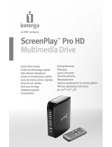 Iomega ScreenPlay Pro HD Multimedia Drive Guide de démarrage rapide